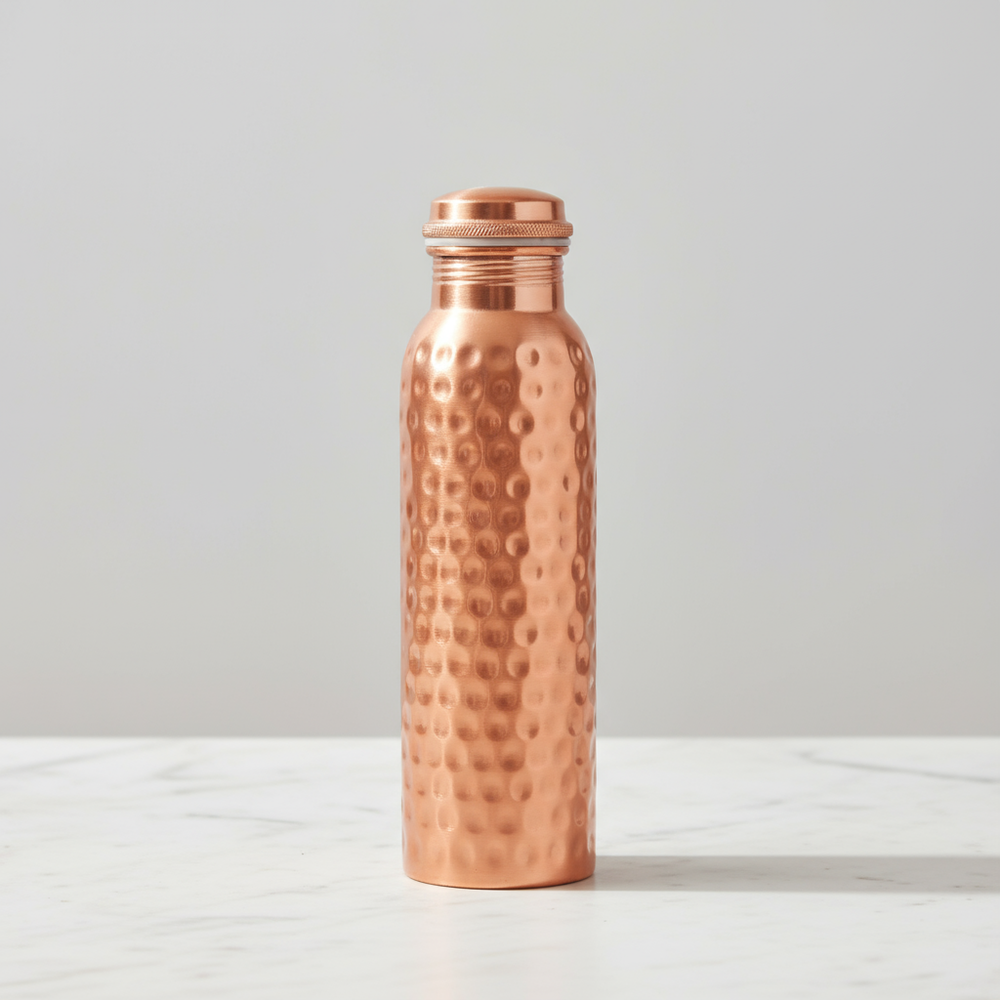 Hammered Copper Bottle